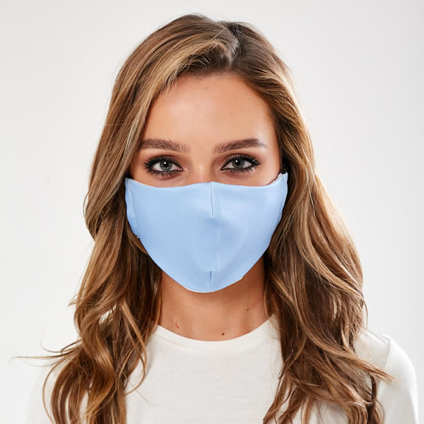 Passenger Face Mask Washable Sky Blue